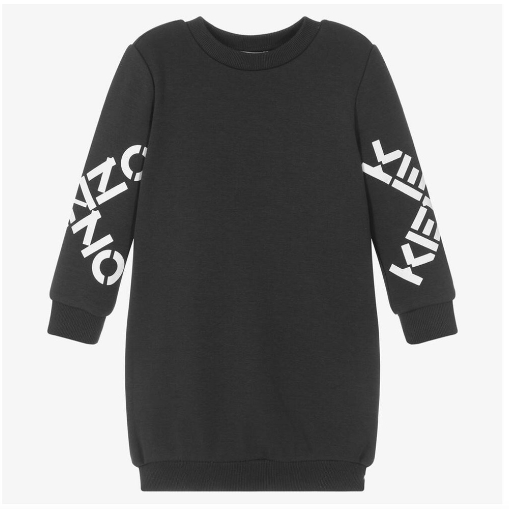 NWOT Kenzo Logo Sweatshirt Dress